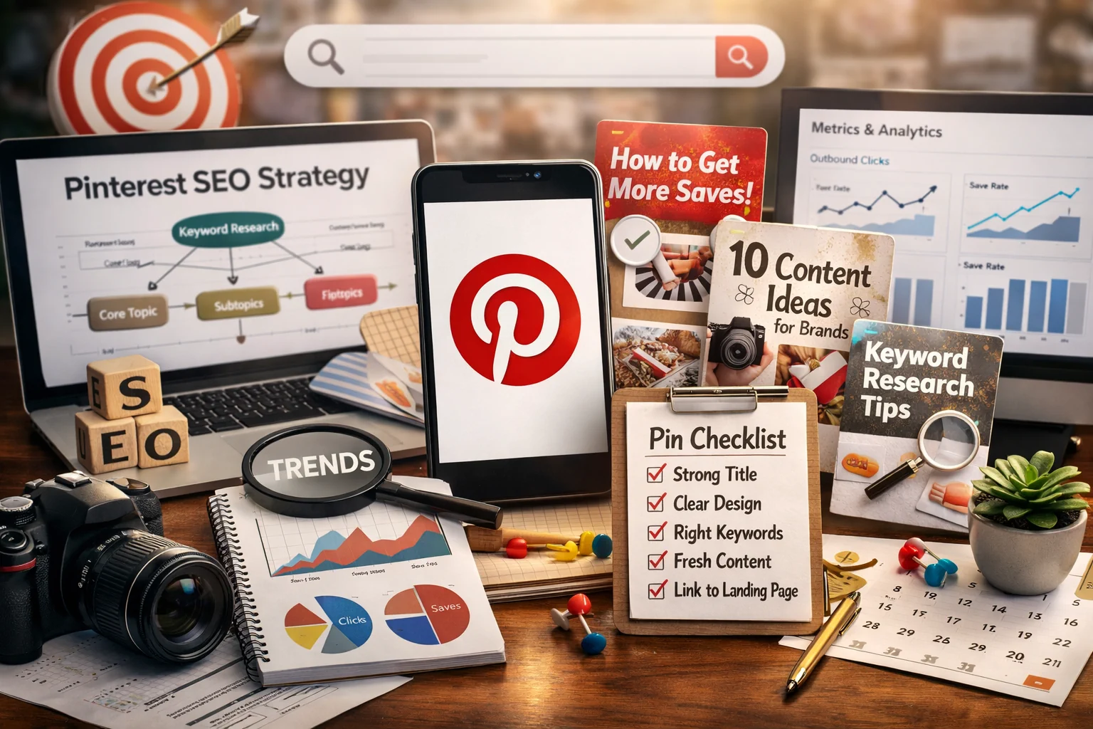 Pinterest SEO strategy for brands, creators, and agencies
