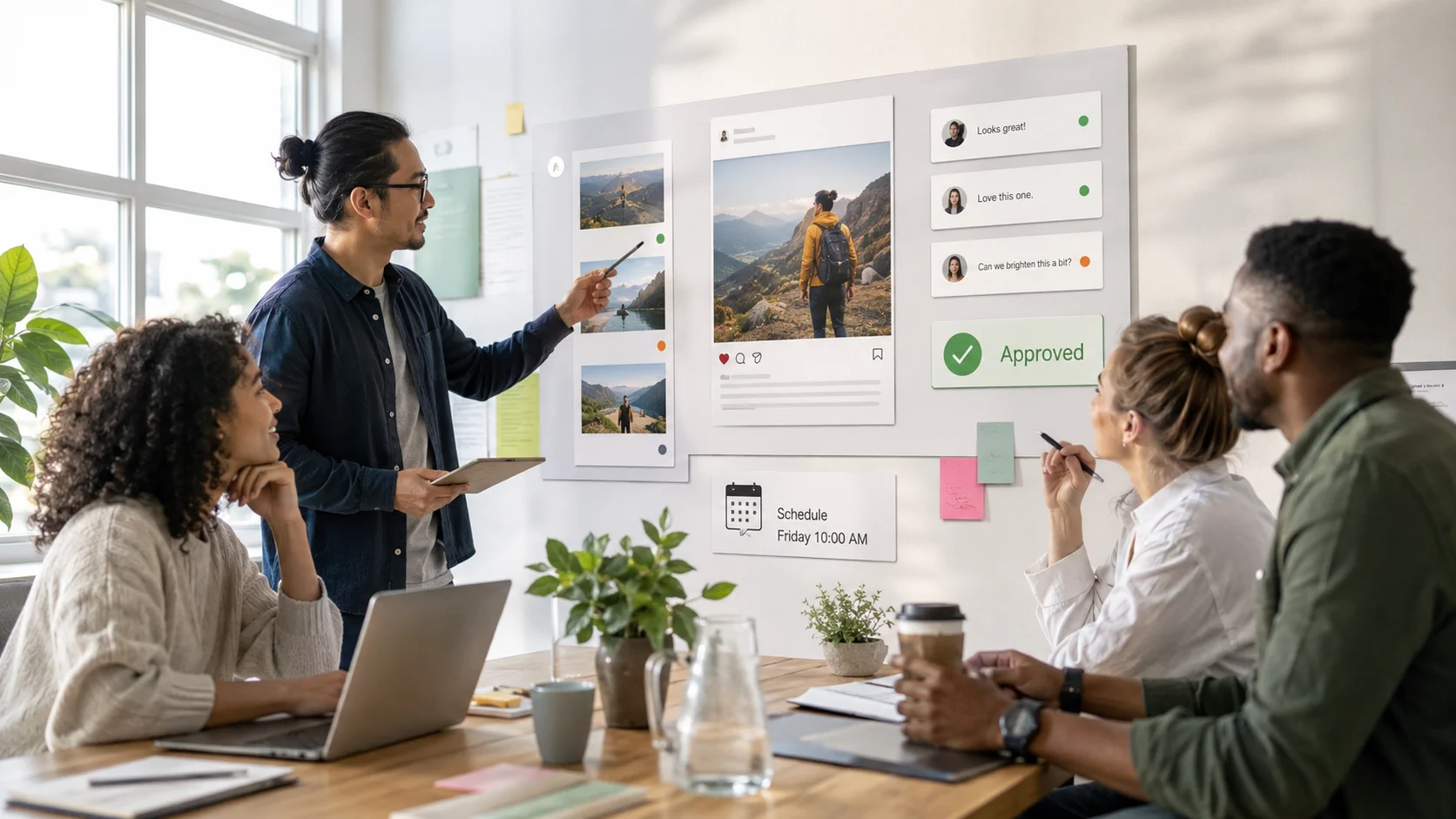 Introducing content approval in Postoria