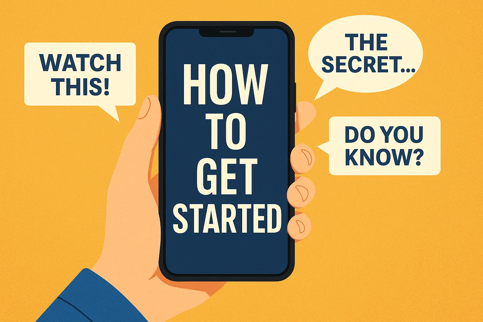 Hook scripts for the first 3 seconds — phrase bank & structures for different niches