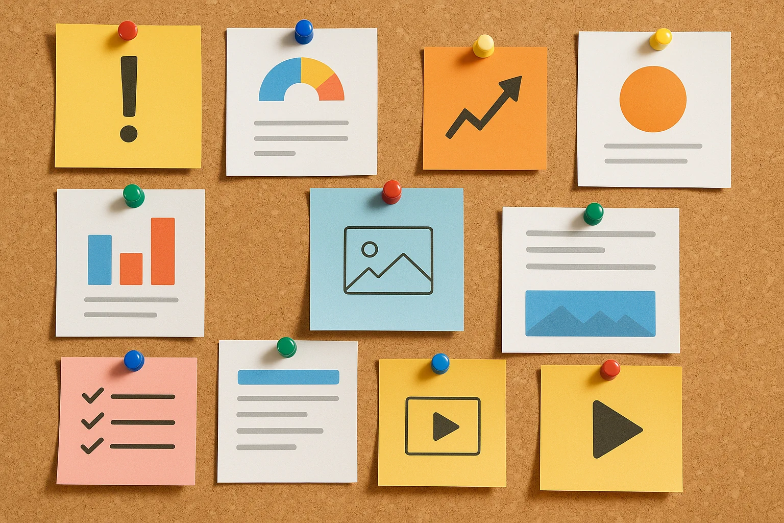 100 ideas for static posts that don’t look “static” — graphic scenarios