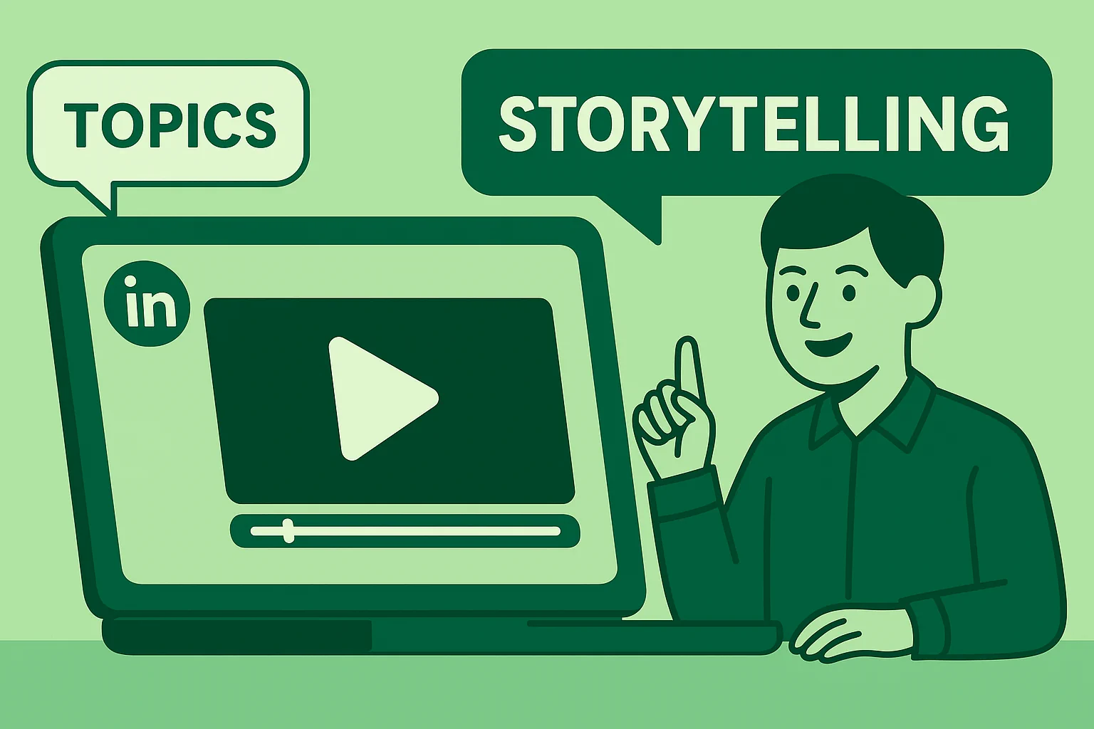 LinkedIn video is back: how to package short-form content for B2B — topics & storytelling