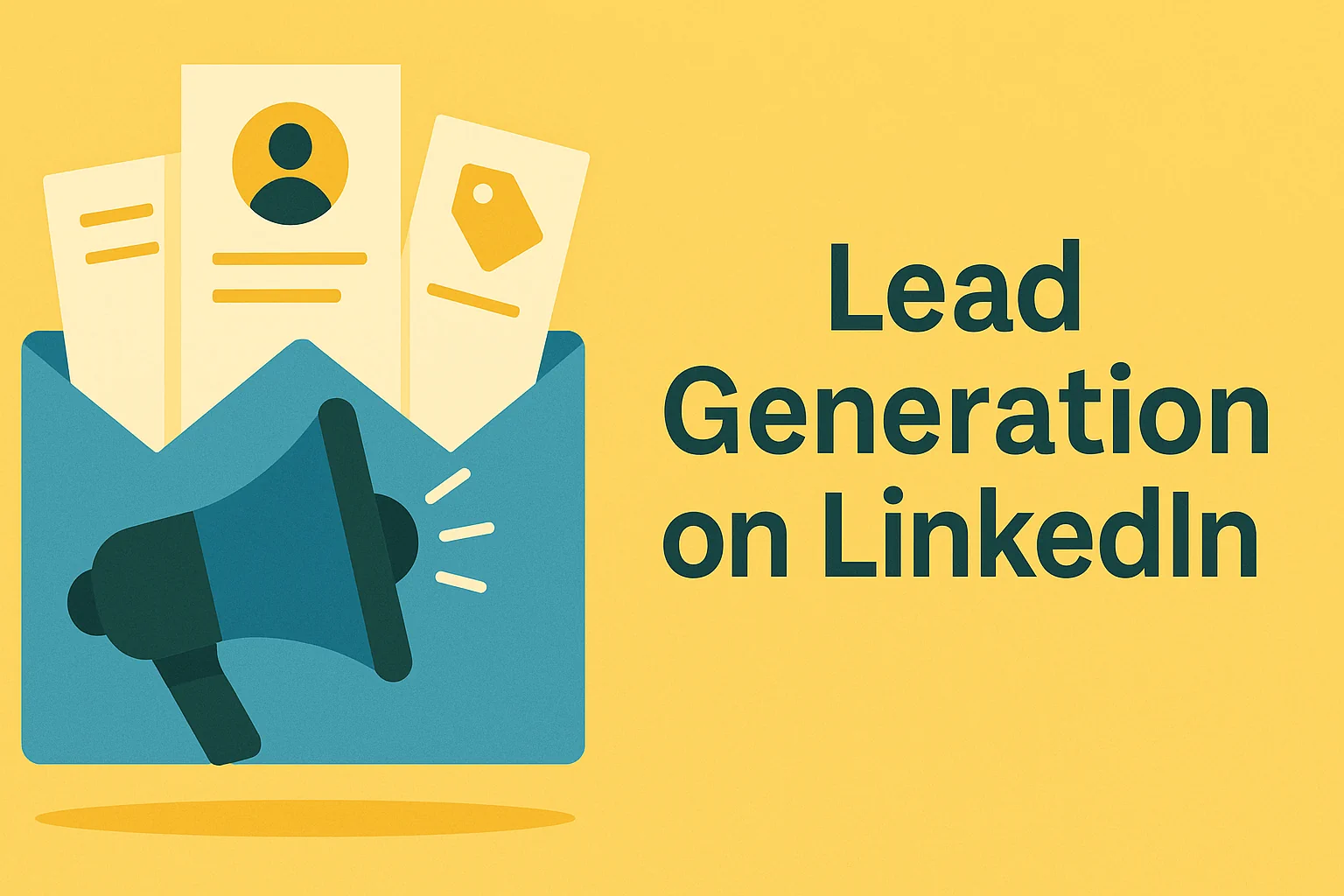 Lead generation on LinkedIn without InMail spam — content lines, lead magnets & CTA strategy