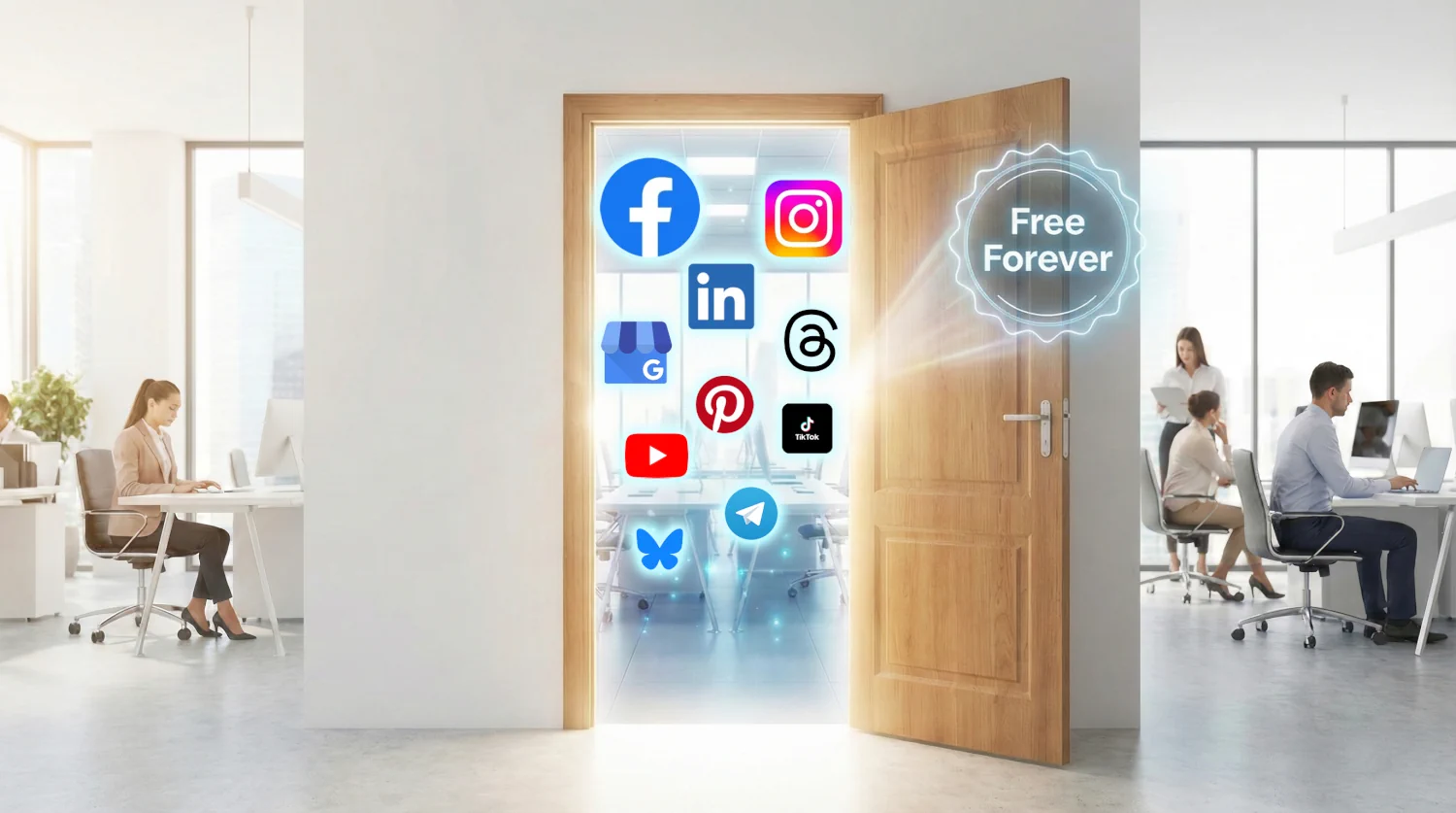 The #1 free forever social media management tool