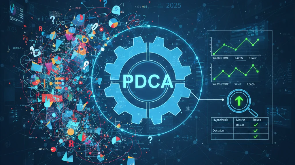 Content experiments: How to test hypotheses without drowning in metrics — PDCA cycle and tracking
