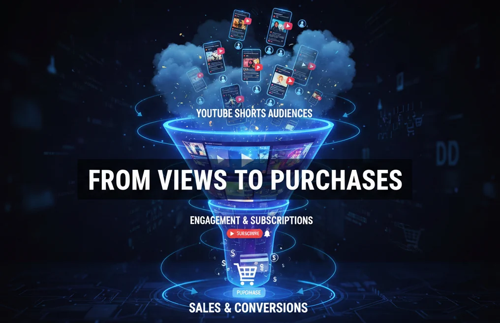 YouTube remarketing from Shorts audiences: From views to subscriptions and purchases