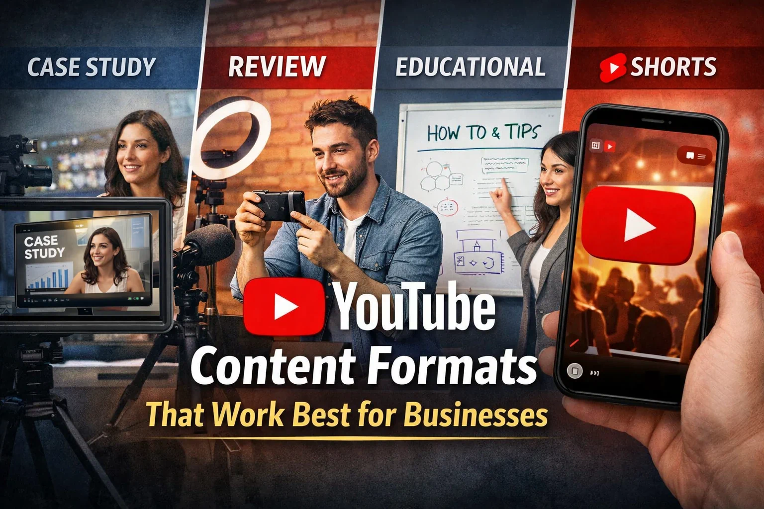 YouTube content formats that work best for businesses