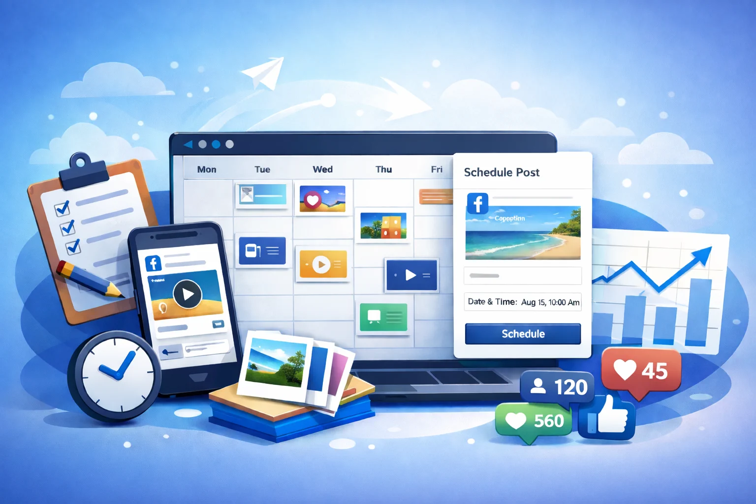 Facebook Post Scheduler