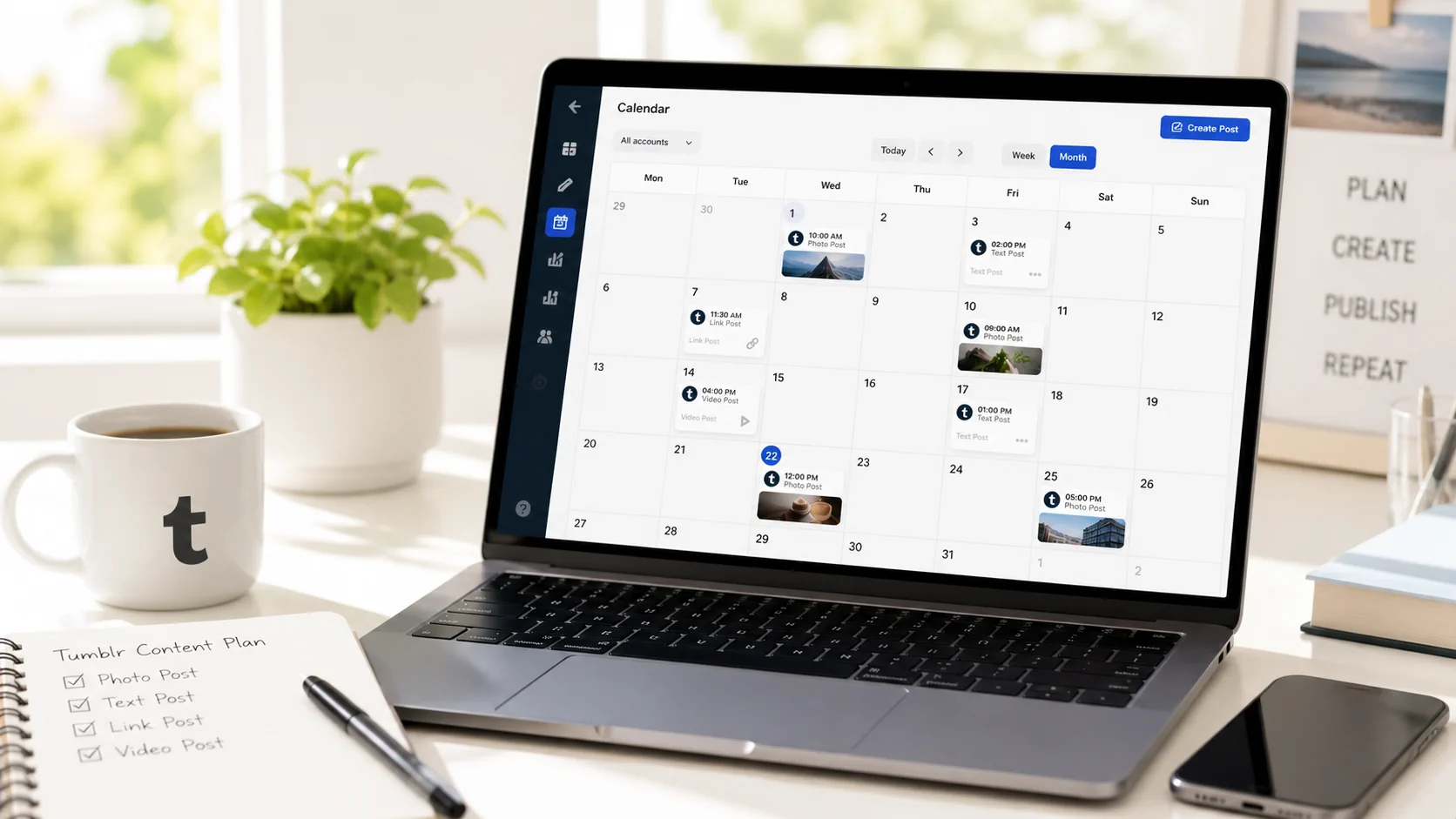 Tumblr Post Scheduler